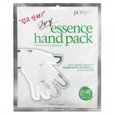 Petitfee, Dry Essence Hand Pack, маска для рук у формі рукавичок,1 пара