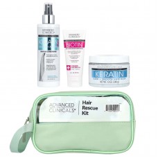 Advanced Clinicals, iHerb, подарунковий набір для відновлення волосся, 4 шт