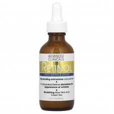 Advanced Clinicals, сироватка з ретинолом, проти зморщок, 52 мл