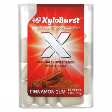 Xyloburst, гумка ксилітолова камедь із корицею, 25 шт