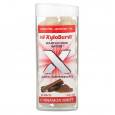 Xyloburst, мята, підсолоджена ксилітом, кориця, 60 шт
