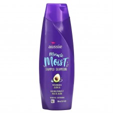 Aussie, Miracle Moist, шампунь, авокадо та австралійська олія жожоба, 360 мл