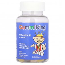 GummiKing, вітамін Д3 для дітей, 60 жувальних мармеладок