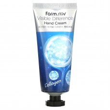 Farmstay, Visible Difference, крем для рук із колагеном, 100 г