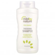 Mild By Nature, Madre Labs, шампунь із комплексом вітамінів групи В і біотином для густоти волосся, без сульфатів, цитрусові, 473 мл