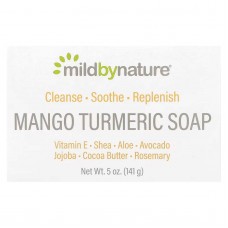 Mild By Nature, тверде мило з манго та куркумою, 141 г