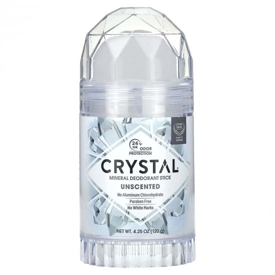 Crystal Body Deodorant, мінеральний дезодорант-стік, без запаху, 120 г
