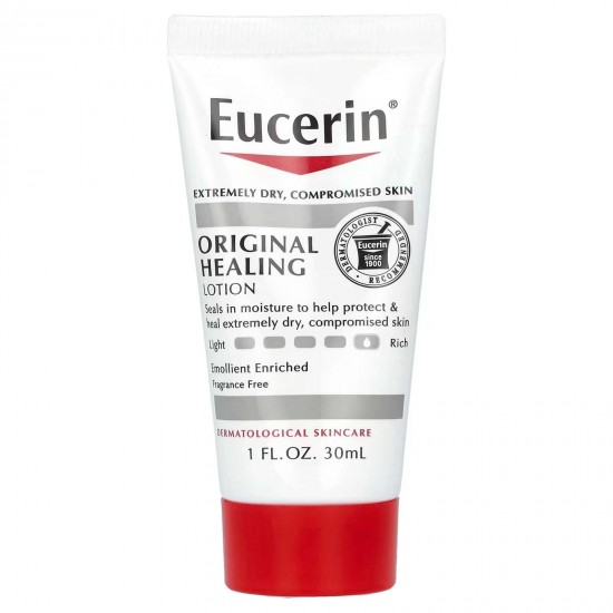 Eucerin, класичний загоювальний лосьйон, без ароматизаторів, 30 мл
