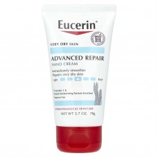 Eucerin, крем для рук, інтенсивне відновлення, без запаху, 78 г