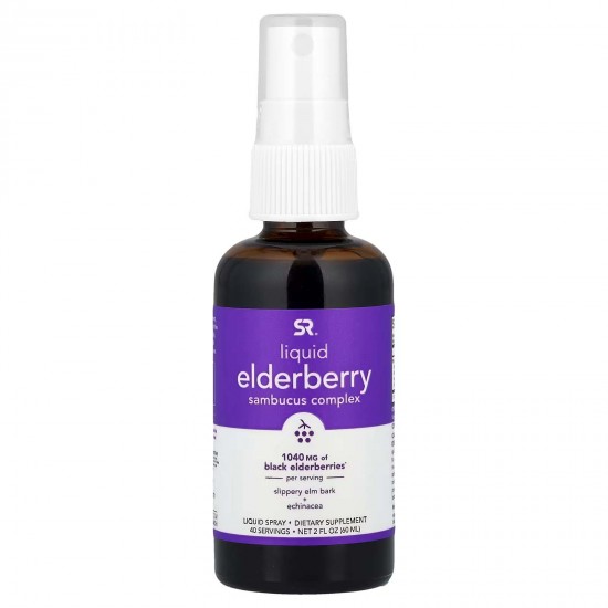 Sports Research, рідкий спрей із комплексом бузини, 1040 мг, 60 мл