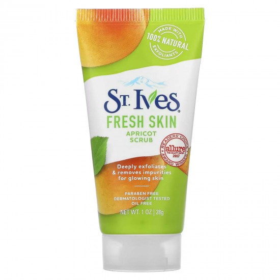 St. Ives, Fresh Skin, абрикосовий скраб, 28 г