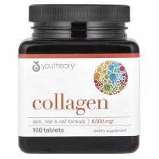 Youtheory, колаген, 6000 мг, 160 таблеток