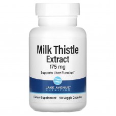 Lake Avenue Nutrition, екстракт розторопші, 175 мг, 90 рослинних капсул