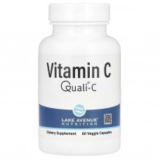 Lake Avenue Nutrition, Quali-C, вітамін С, 1000 мг, 60 рослинних капсул