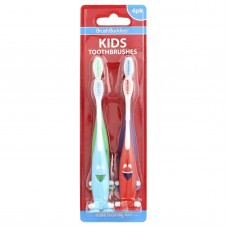 Brush Buddies, Smart Care, дитяча зубна щітка, 4 шт. в упаковці