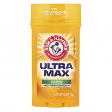 Arm & Hammer, UltraMax, твердий дезодорант-антиперспірант для чоловіків, зі свіжим ароматом, 73 г