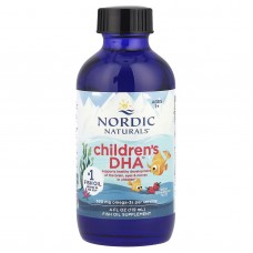 Nordic Naturals, дитяча омега 3, ДГК для дітей віком 16 років, полуниця, 119 мл