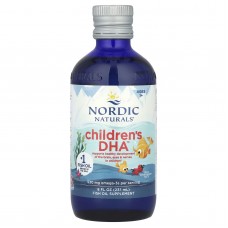 Nordic Naturals, дитяча омега 3, ДГК для дітей віком від 1 до 6 років, зі смаком полуниці, 237 мл