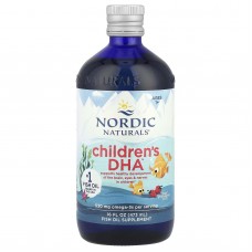 Nordic Naturals, дитяча омега 3 ДГК для дітей віком від 1 до 6 років, зі смаком полуниці, 473 мл