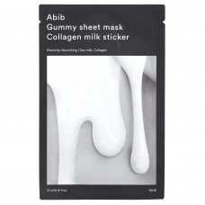 Abib, Gummy Beauty, тканинна маска з колагеновим молоком, 1 шт., 27 мл