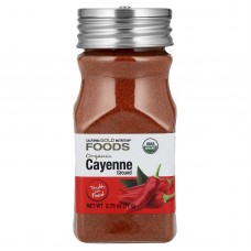 California Gold Nutrition, FOODS, органічний каєнський перець, 78 г