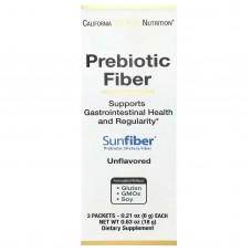 California Gold Nutrition, пребіотична клітковина, 3 пакетики, по 6 г