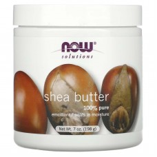 NOW Foods, Solutions, масло ши для тіла, 198 г