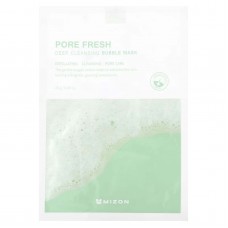 Mizon, Pore Fresh, глибоко очищувальна маска з бульбашками, 1 шт., 25 г