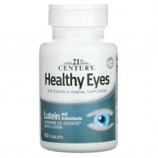 21st Century, Healthy Eyes, комплекс для здоровя очей із лютеїном, 60 таблеток