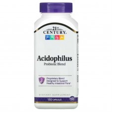 21st Century, Суміш пробіотиків Acidophilus, 150 капсул